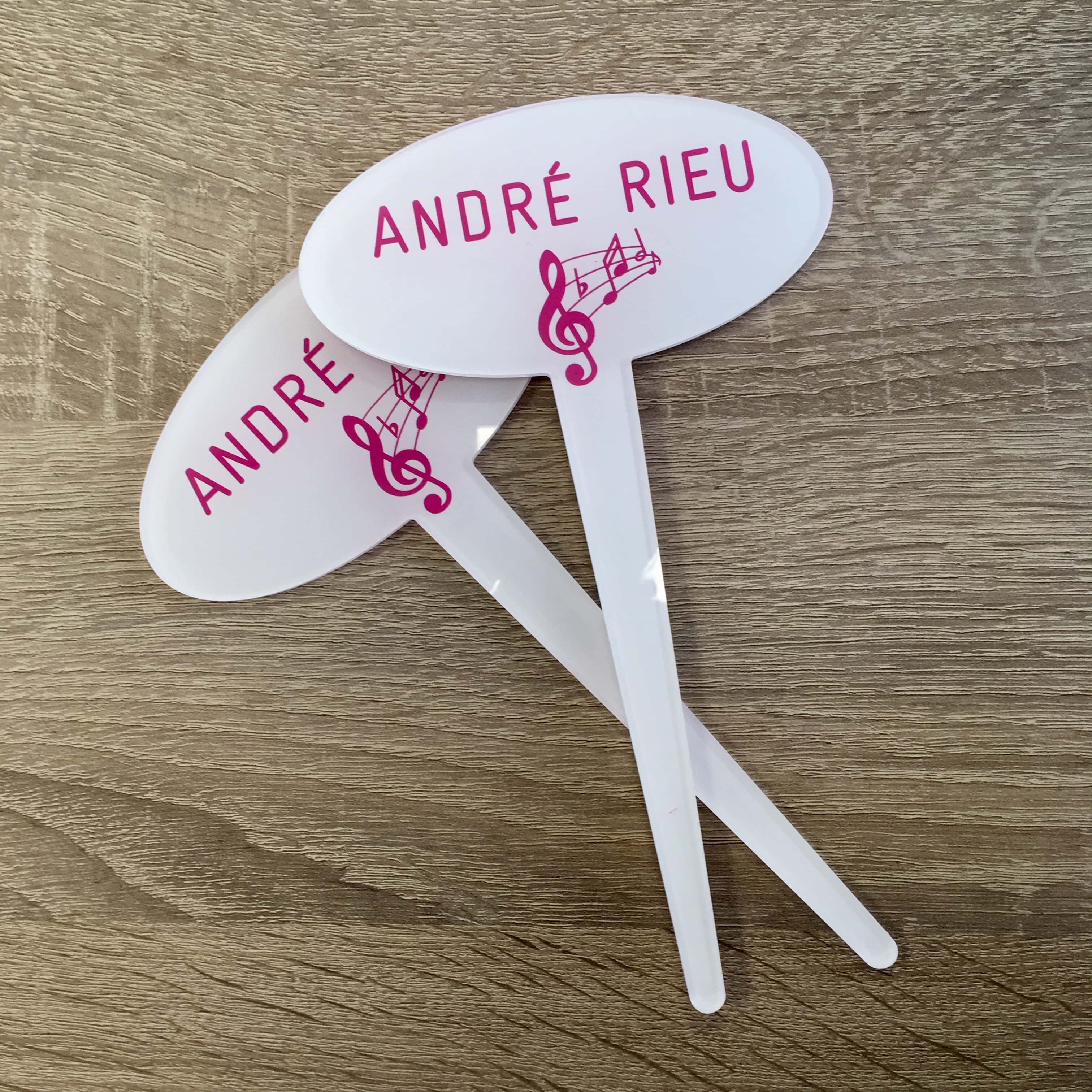 Pinky ijs voor André Rieu concerten